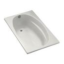 60 x 36 in. 3-Wall Alcove Bathtub with Left-Hand Drain in White