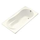 72 x 36 in. 72 gal 3-Wall Alcove Bathtub with Right Hand Drain in Biscuit