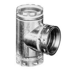 Gas Vent Tee 6 in. Aluminum and Galvanized Steel