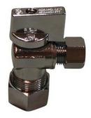 5/8 x 1/4 in. Compression x OD Compression Angle Supply Stop Valve in Chrome Plated