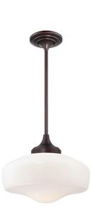 Minka Lavery Brushed Bronze BBRZ 1 150 Watts Medium Pendant 