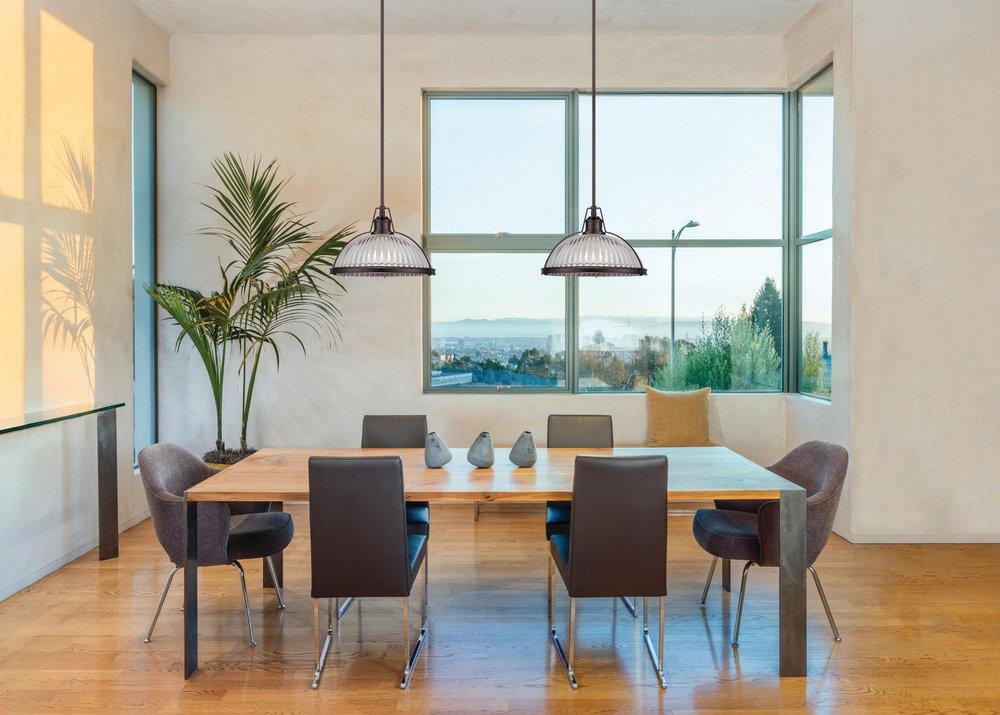 Minka Lavery Dark Brushed Bronze 150W 1-Light Pendant 