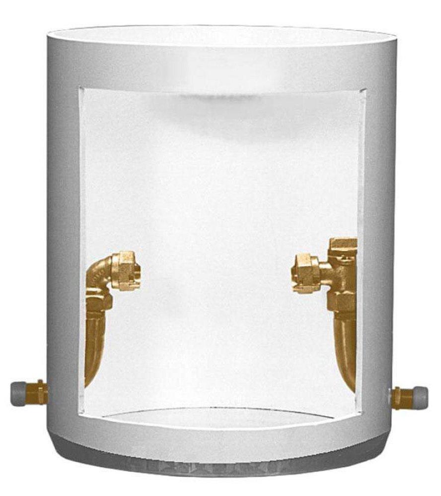 Mueller Company White 15 in. Meter Box for Meter Box Lid 