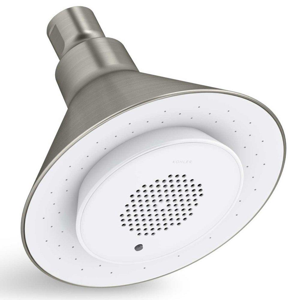 KOHLER Vibrant&reg; Brushed Nickel Single Function Full Body Showerhead 