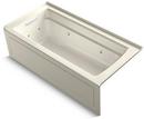 KOHLER Biscuit 66 x 32 in. Bathtub with Left Hand Drain 