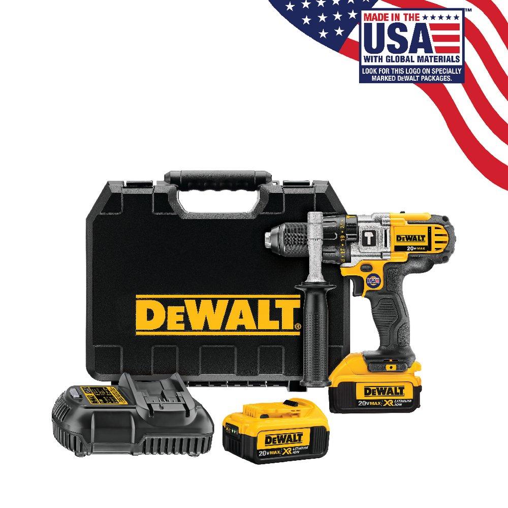 DEWALT Black Cordless 20V Hammer Drill 