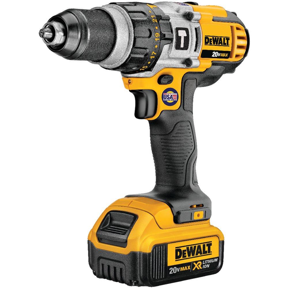 DEWALT Black Cordless 20V Hammer Drill 