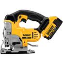 Cordless Jig Saw Kit in Black, Silver and Yellow
