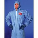 Dupont Protective Apparel Light Blue Tempro Coverall with Attached Hood 