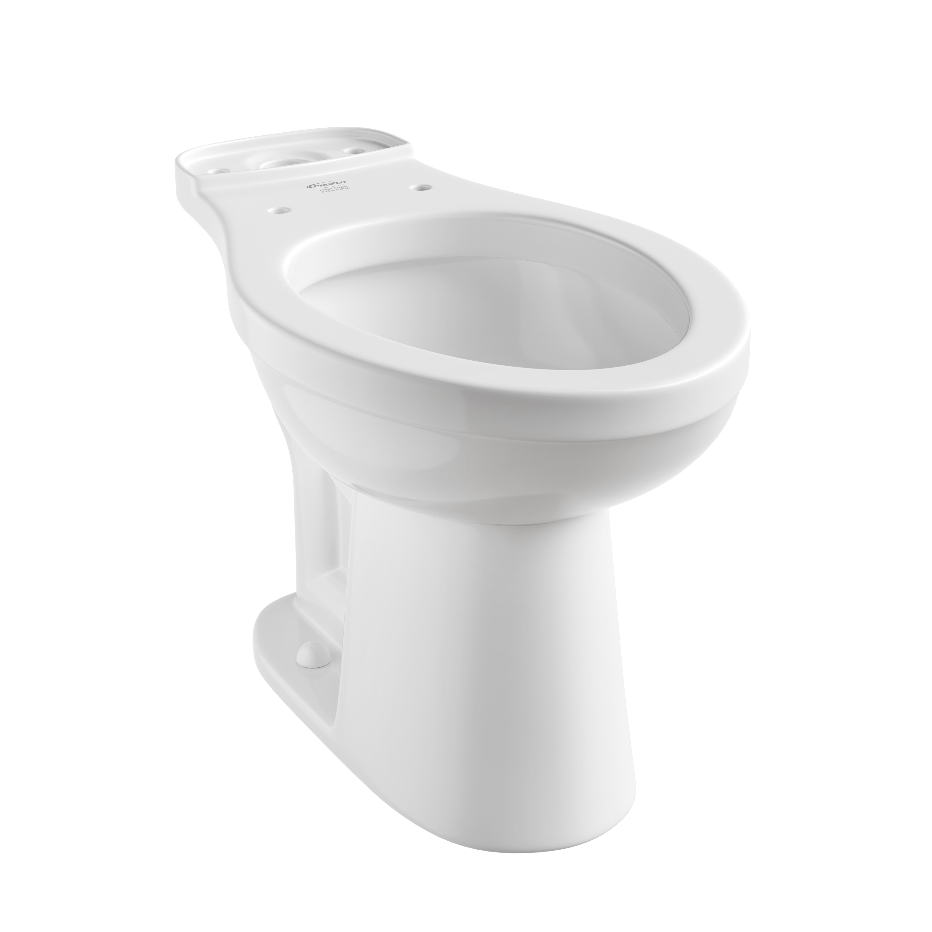 PROFLO&reg; White Elongated ADA Toilet Bowl 