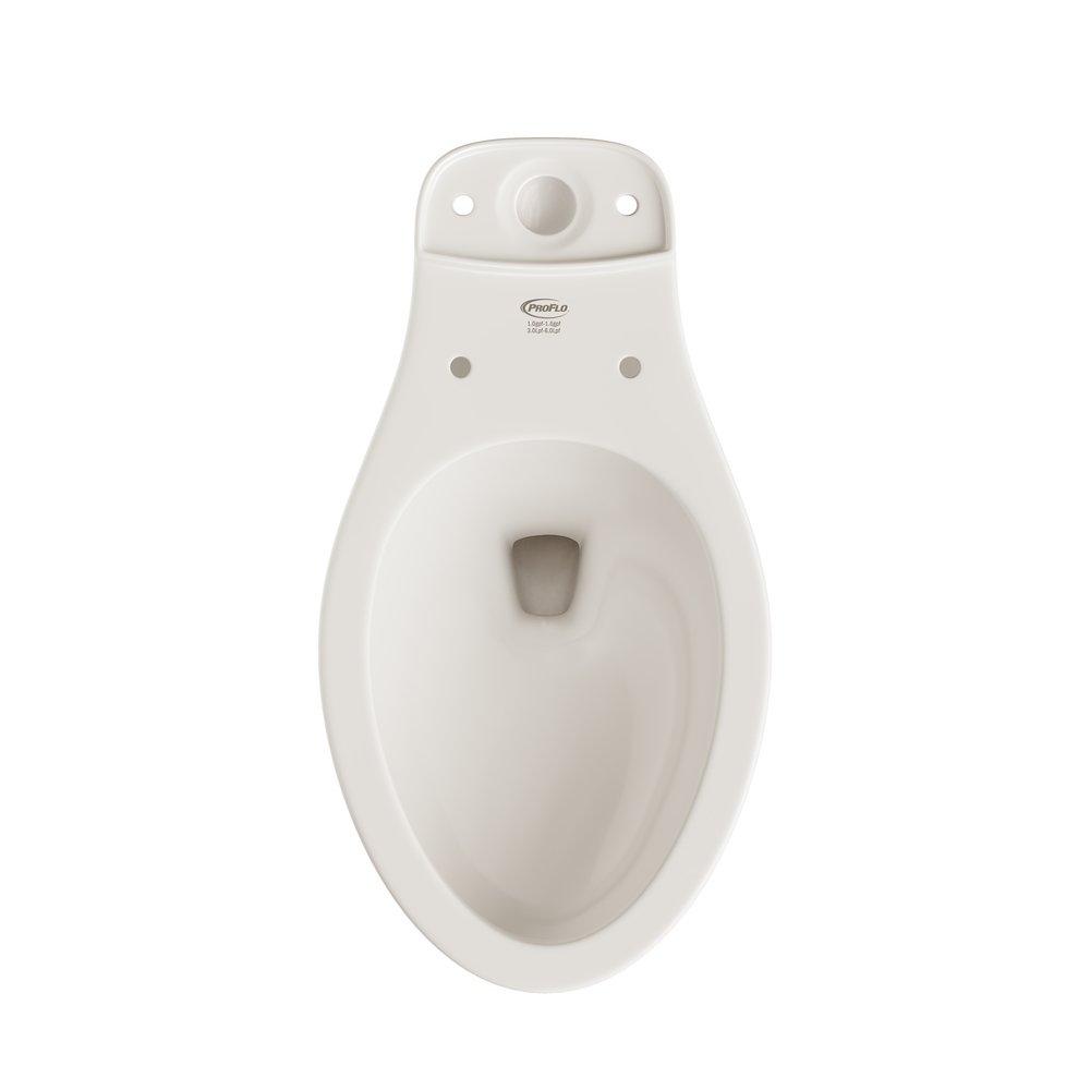 PROFLO&reg; Biscuit Elongated ADA Toilet Bowl 