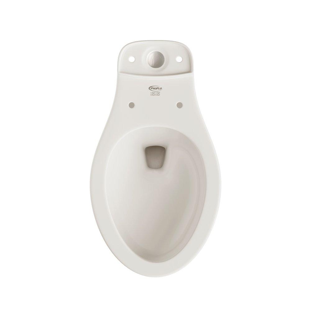 PROFLO&reg; Biscuit Elongated Toilet Bowl 