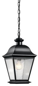 Kichler Lighting Black 150W 1-Light Medium E-26 Incandescent Outdoor Pendant 