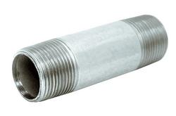 4 x 8 in. NPT Schedule 40 Standard Welded Galvanized Domestic Carbon Steel Nipple