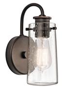 Kichler Lighting Olde Bronze 1-Light Hybrid Wall Sconce 