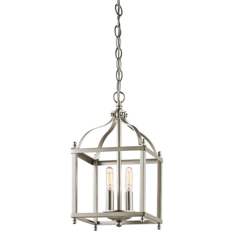 Kichler Lighting Brushed Nickel 2-Light Pendant 