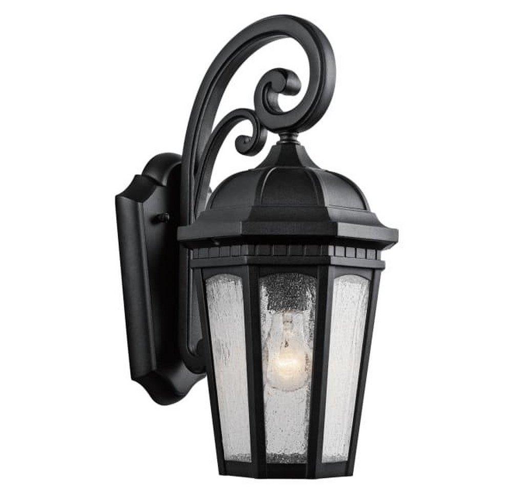 Kichler Lighting Textured Black 50W 1-Light Medium Wall Mount Lantern 