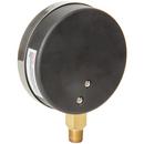 H.O. Trerice Black 3-1/2 x 1/4 in. Brass Pressure Gauge 