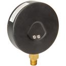 H.O. Trerice Black 4 x 1/4 in. Steel-Brass Lower Mount Pressure Gauge 