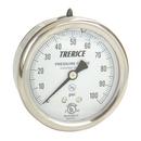 Stainless Steel and Brass NPT 1/4 x 2-1/2 in. Pressure Gauge 200 psi