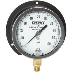 6 x 1/4 in. 160 psi Pressure Gauge