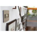 Pass & Seymour Titanium 3-Gang Wallplate 