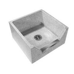 24 x 24 in. Mop Basin in Stainless Steel