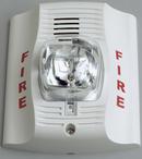 2-Wire Wall Mount Horn Strobe in White