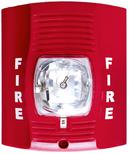 System Sensor Red 2-Wire Wall Mount Strobe 