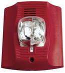 Wall Mount Chime Strobe in Red