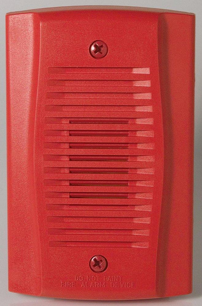 System Sensor Red Wall Mount Mini-Horn 