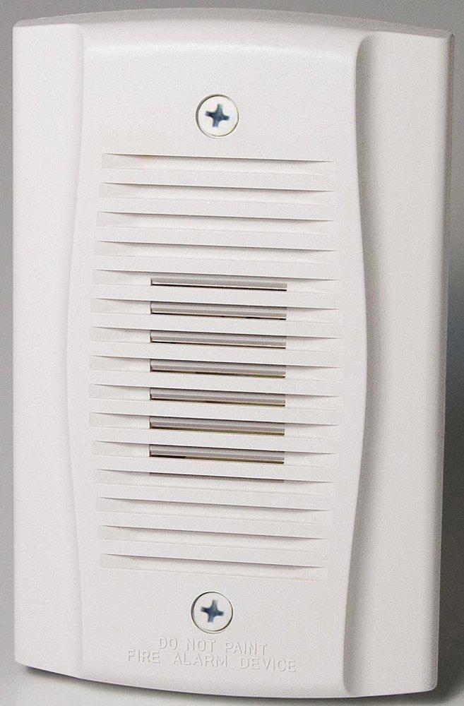 System Sensor White Wall Mount Mini-Horn 