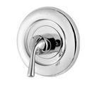 Tub and Shower Valve Trim Only with Single Metal Lever Handle in Polished Chrome