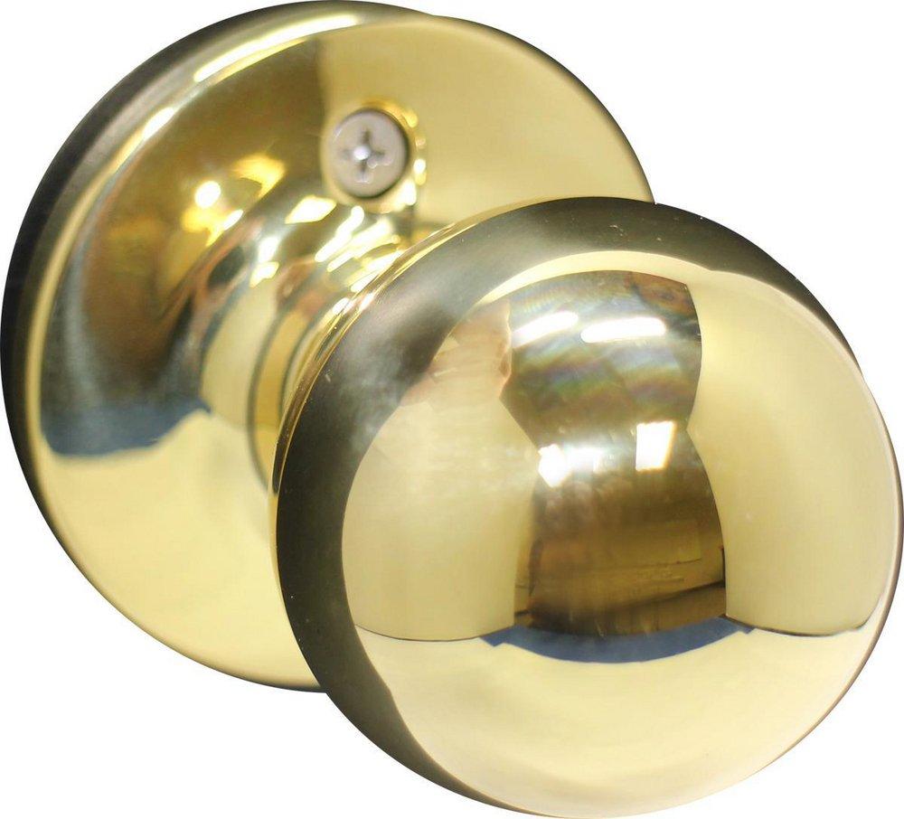 Pamex Polished Brass Half-Dummy Door Knob Trim 