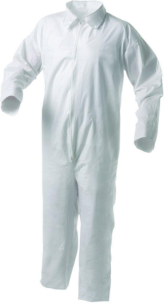 KleenGuard™ White Mircoporous Coveralls Case of 25 