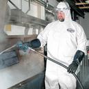KleenGuard™ White Mircoporous Coveralls with Elastic Wrists, Ankles, Hood Case of 25 