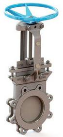14 in. Stainless Steel Bidirectional Resilient Seated Knife Gate Valve with Buna (Nitrile) Seat