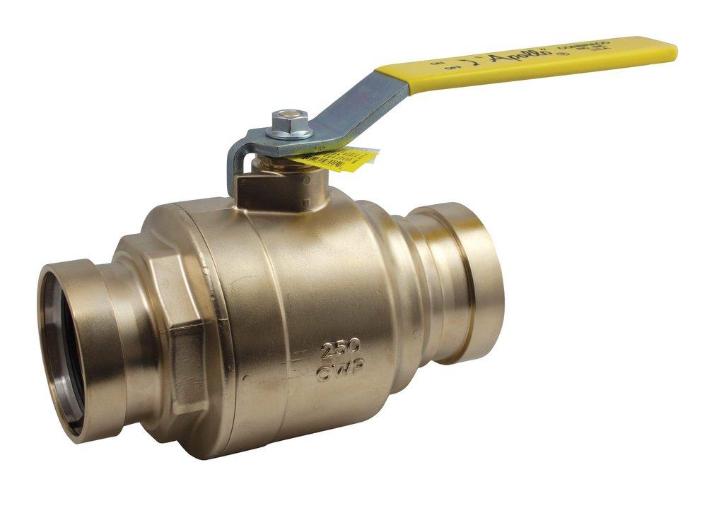Apollo Valves Bronze Forged Brass Full Port Press Ball Valve 