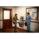 Halsey Taylor Stainless Steel 46-1/16 in. 8 gph Bottle Filling Station with Bi-Level Green ADA Cooler 