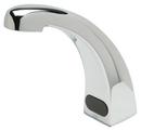 Battery Powered Metering Bathroom Sink Faucet in Polished Chrome