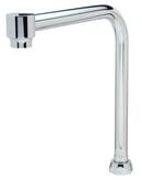 Zurn Chrome 12 in. Brass Bent Riser Spout 