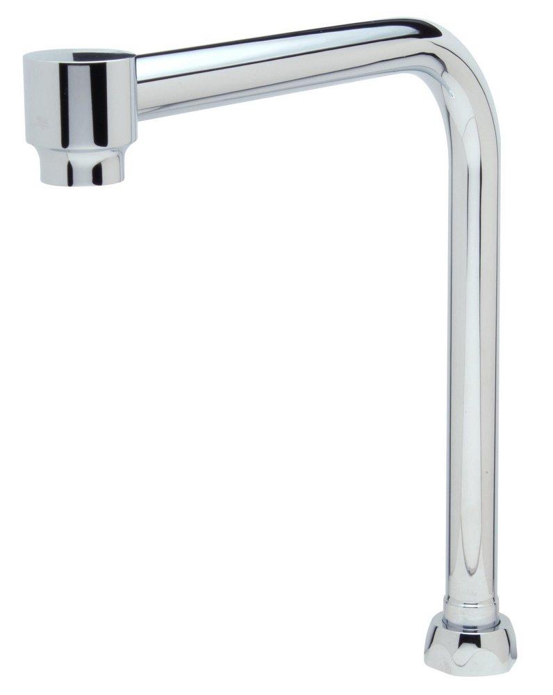 Zurn Chrome 12 in. Brass Bent Riser Spout 