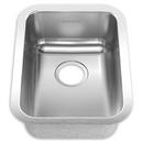 Stainless Steel Single Bowl Stainless Steel Undermount Kitchen Sink with Rear Drain