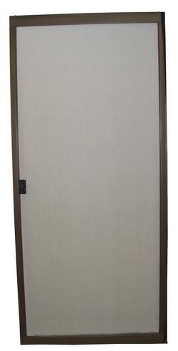 36 in. Steel and Fiberglass Slide Screen Door in Bronze (Pack of 5)