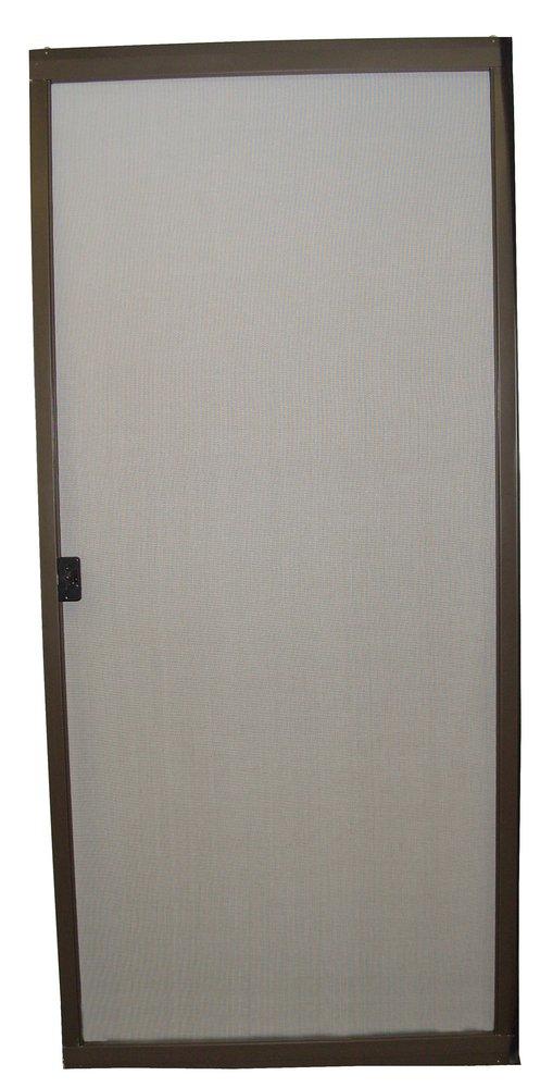 The RiteScreen Company Bronze Steel and Fiberglass Slide Screen Door in Bronze (Pack of 5) 