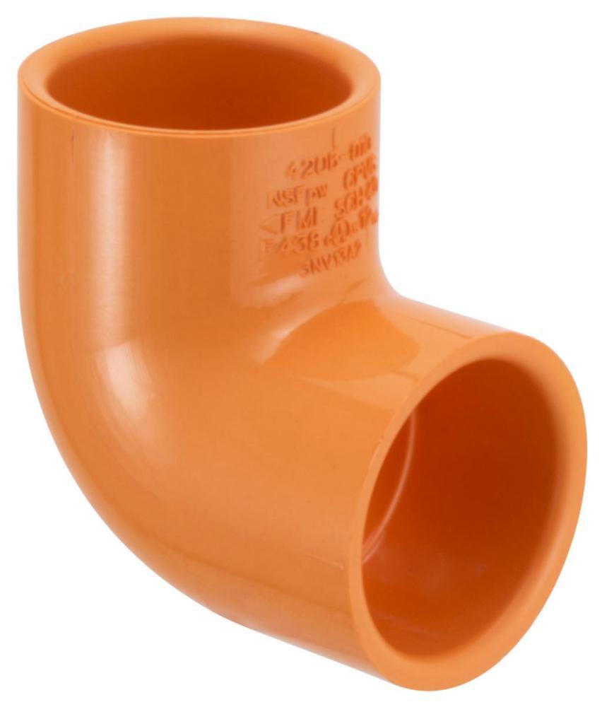 Spears&reg; Manufacturing Company Socket Weld Schedule 40 and 80 Painted CPVC 90 Degree Sprinkler Elbow 