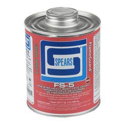 16 oz. Fast Set CPVC Red Pipe Cement