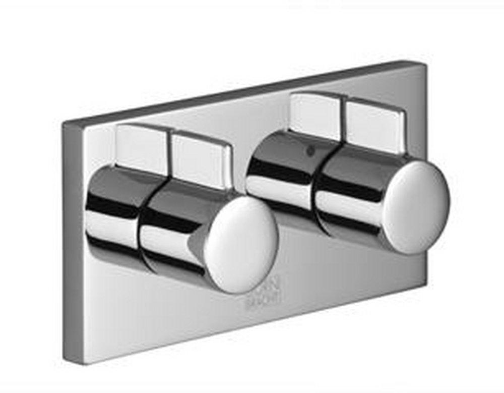 Dornbracht USA Platinum Matte Two Handle Bathtub & Shower Faucet (Trim Only) 