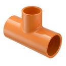 1-1/4 x 1-1/4 x 1 in. Socket Weld Schedule 40 and 80 CPVC Sprinkler Tee in Orange 