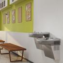 Elkay Light Grey Granite 25-5/16 in. 8 gph Wall Mount Bi-Level Green ADA Cooler 